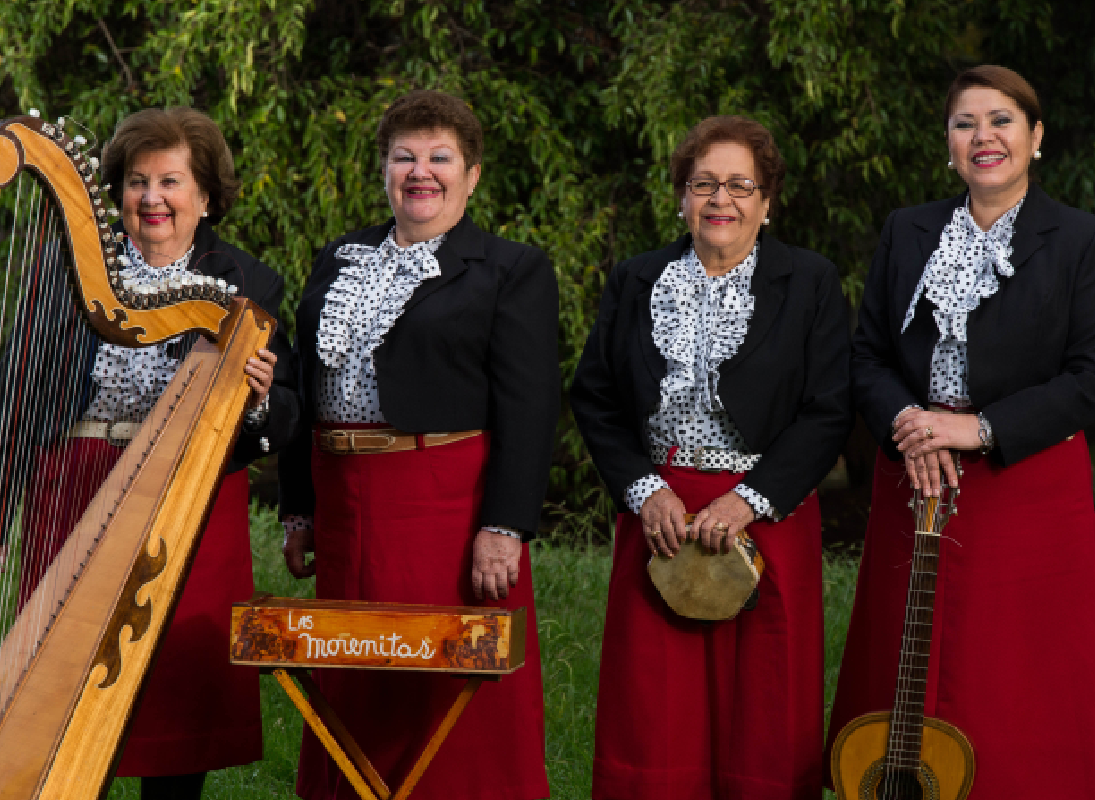 #VioletaEnCasa presentó a Las Morenitas en concierto en el Día del Patrimonio Cultural