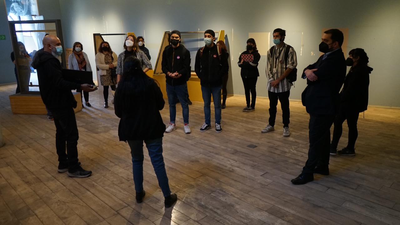 Museo Violeta Parra realizó inédita y reflexiva visita mediada presencial “Museo Violeta Parra: El poder de los museos son las personas”