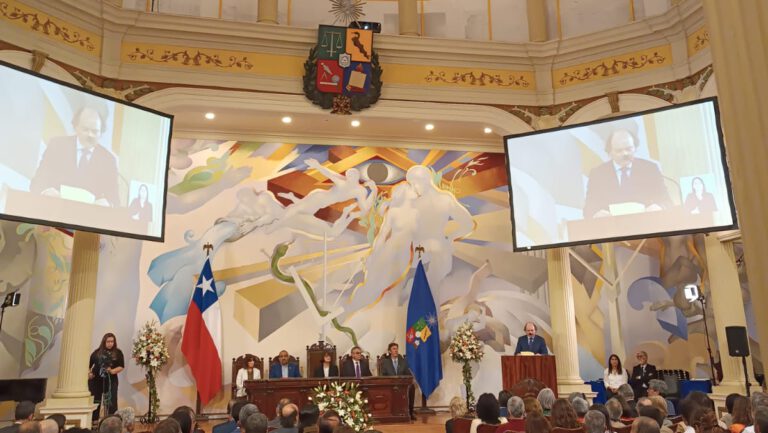 El Museo Violeta Parra participó de la ceremonia del aniversario número 180 de la Universidad de Chile
