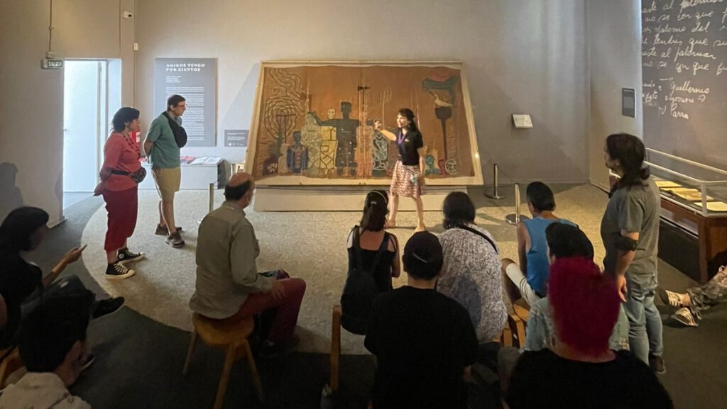 Miembros de CORFAPES realizaron visita a Sala Museo Violeta Parra